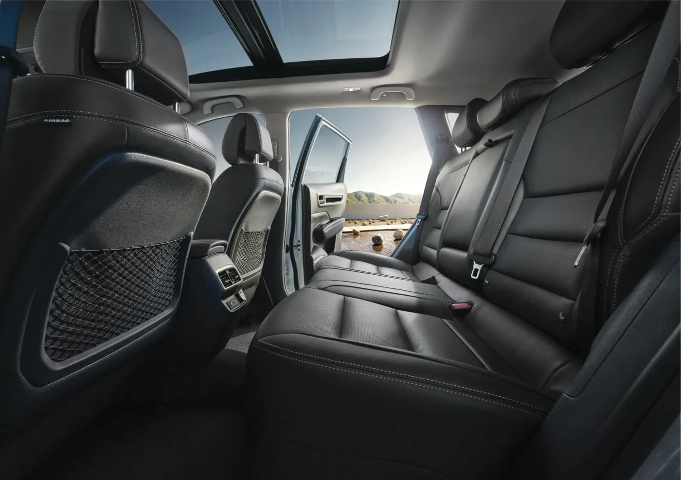 The journey starts with the interior